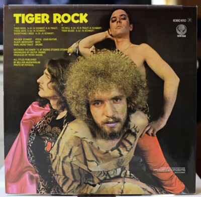 TIGER B. SMITH - Tiger Rock - 1982 Vertigo Records, #6360 610 - NM