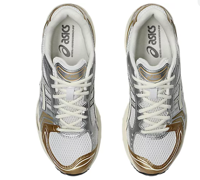 ASICS GEL-KAYANO 14 1203A537 104 White Cream Unisex sports style 