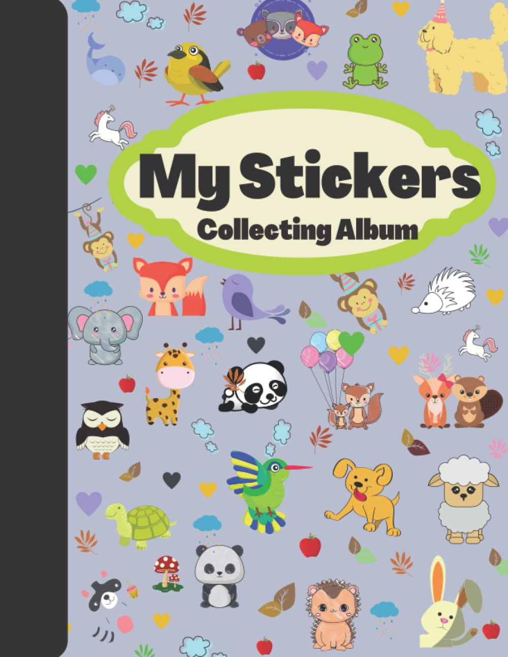 My Stickers Collecting Album: the Perfect Blank Sticker Book for Kids| Blank St