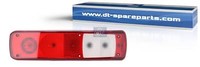 RüCkleuchte Rechts Mit RüCkfahralarm Dt Spare Parts 2.24429 24 V Lb:160Mm L:500