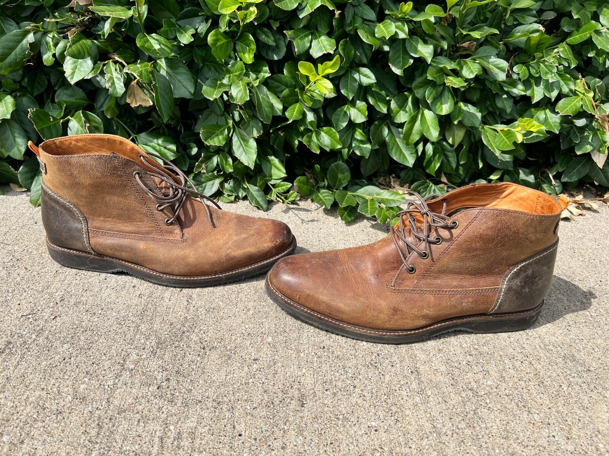 Tommy Bahama Mens Brown Leather Chukka Boots Size 13 M TFM00142-2473, Made in Br Amazon.com: Tommy Hilfiger, Mens, Bage, Medium Brown Tumble  main image 4