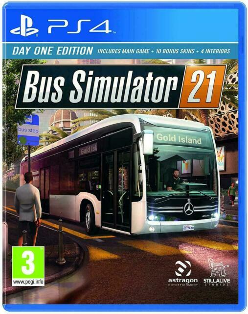 Bus Simulator 21 | PS4  Condition PS5 Compatible Bus Sim Game Playstation 4