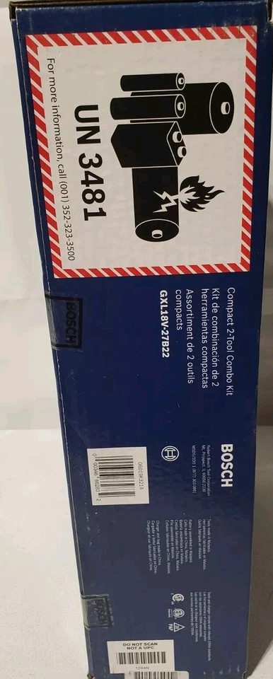 Bosch GXL18V-27B22 18V 2-Herramientas Combo Kit Taladro y Destornillador de Impacto NUEVO Foto 4 de 4