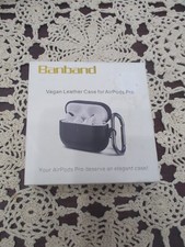 Bannand Vegan Leather Case for Apple Airpods Pro New 