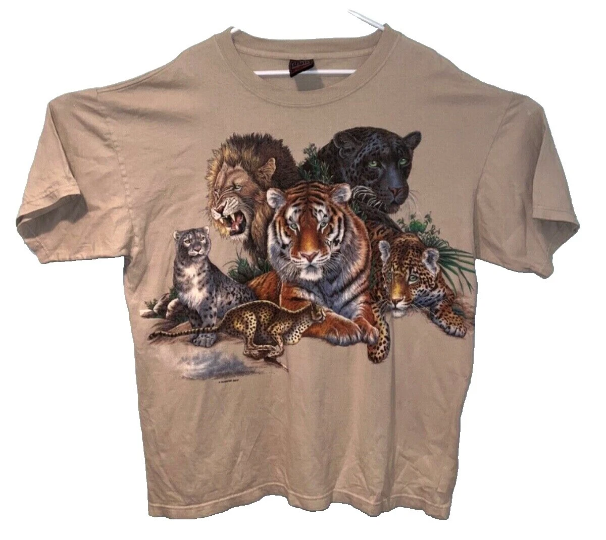Estampado Animal Habitat Cotton T-Shirts for Men