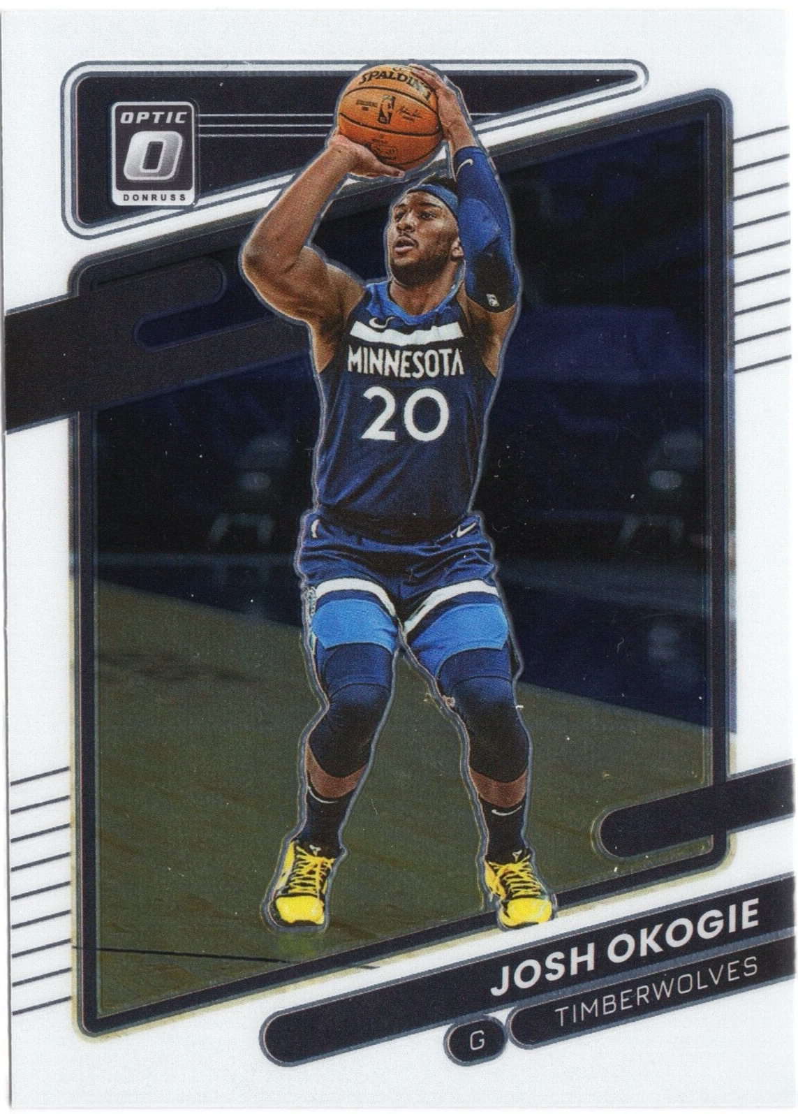2022-23 Donruss Optic Basketball Josh Okogie Minnesota Wolves Card #112