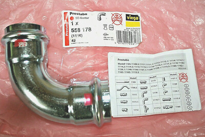 Viega Prestabo SC-Contur 90° Bogen 558 178  DN42  Pressfitting   NEU