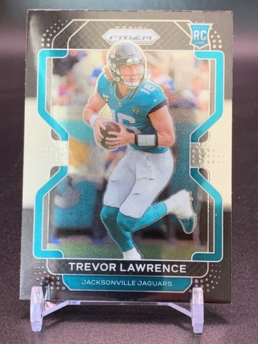 Trevor Lawrence 2021 Panini Chronicles Prizm Black Football RC #PB-1 - 第 1/2 張圖片