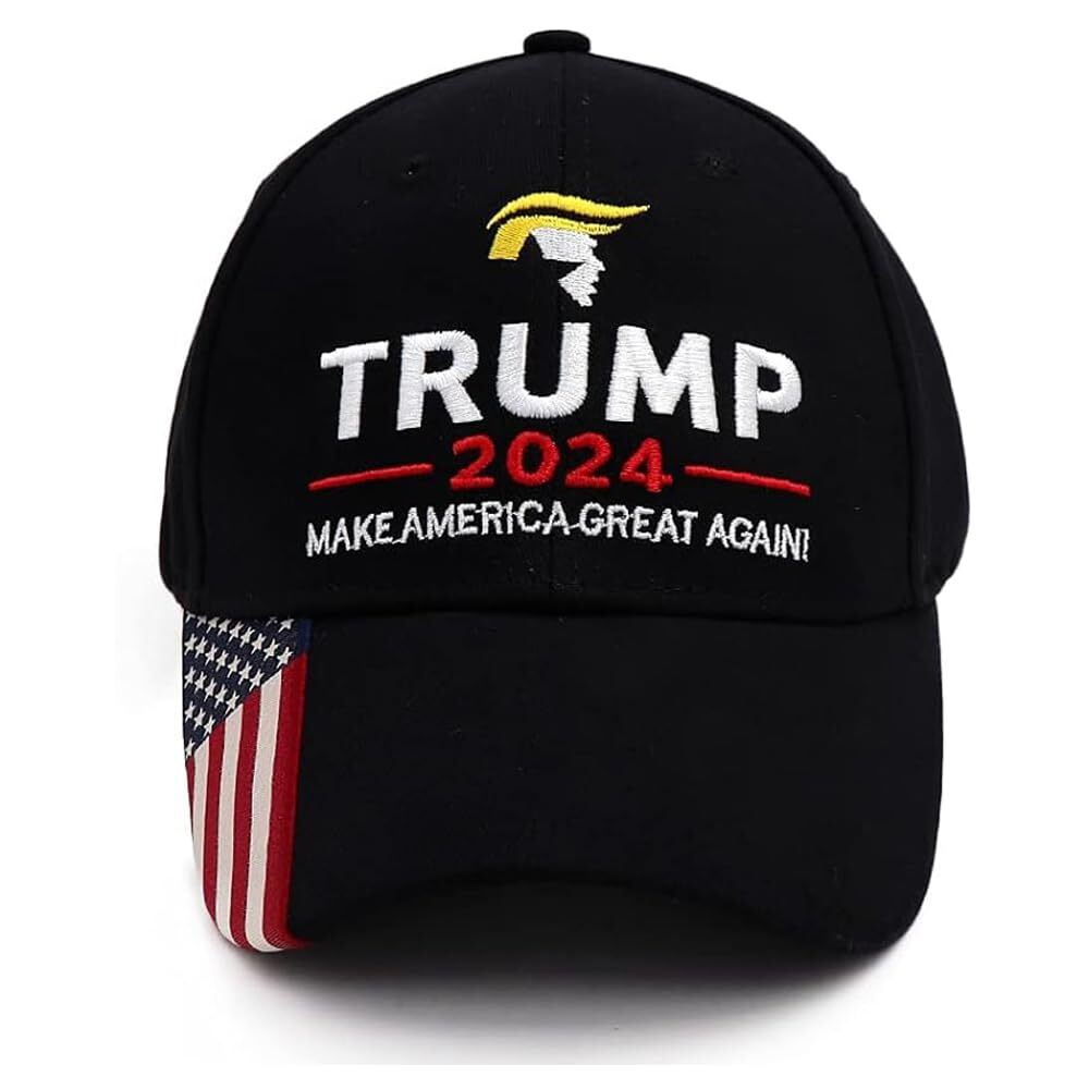 Trump Hat MAGA Hats Trump 2024 Hat Keep America Great Trump USA Adjustable Ba...