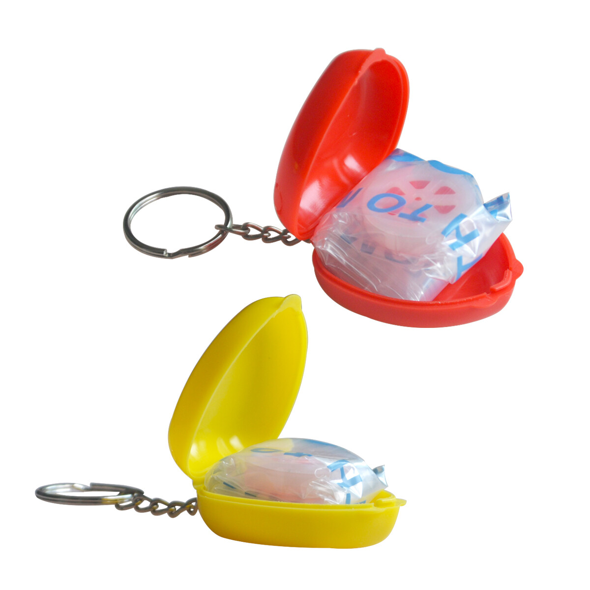 Cpr Music Box 24 PcsCPR Rescue Pocket CPR Mask First Aid Box Mini Heart Shape CPR ...