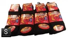 12 Pairs Of  Mens Thermal Socks, Black Warm Work Boot Socks, Size 6-11