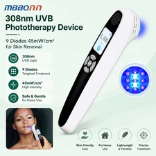 308nm UVB Phototherapy Device 9 Diodes Rechargeable for Skin Repair US Stock