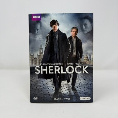 Sherlock - Season 2 (DVD, 2012) Benedict Cumberbatch Martin Freeman - Sealed