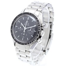 OMEGA SPEEDMASTER APOLLO 17 3574.51 41mm SS Black Dial Chronograph #C218