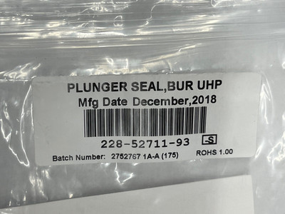 Shimadzu 228-52711-93 Plunger Seal and Backup Ring, LC-30AD/LC-40XR/XS/X3 New