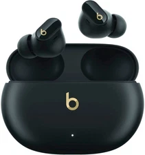 Beats by Dr. Dre Studio Buds Black/Gold In Ear Headphones MQLH3LL/A