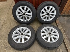 Set VW Transporter T5 T5.1 T6 16” Clayton Alloy Wheels ~ 7E0601025N