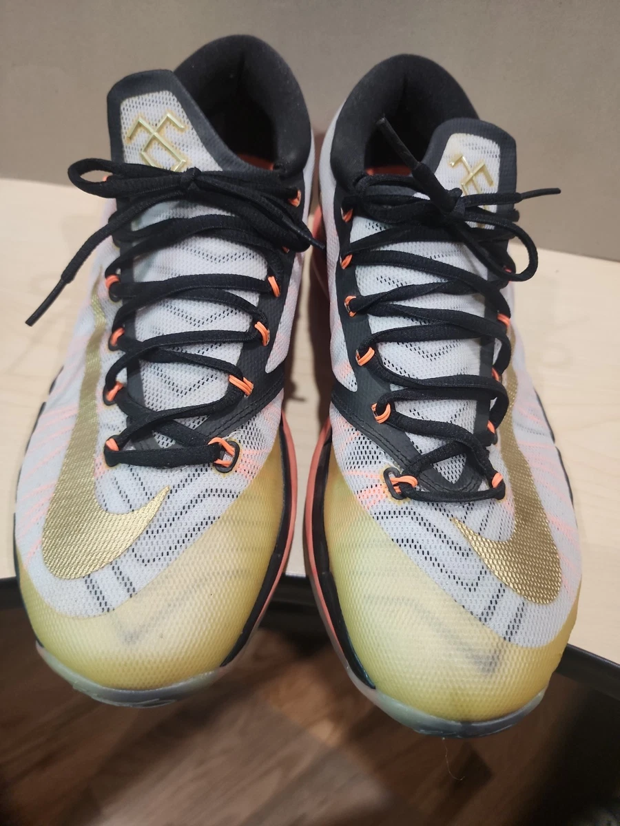 Nike KD 6 Elite Gold - 642838-100 | eBay