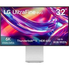 READ LG 32" UltraFine evo 6K Nano IPS Monitor with Thunderbolt 5 (32U990A-S)