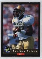 1992 Classic Draft Picks Gold Edition Santana Dotson #33 0q3