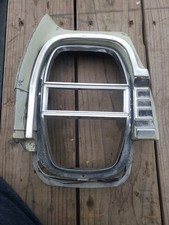 1968 Ford Galaxie 500 Left Rear Quarter Panel Extention Tailight Bezel Oem...