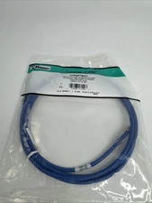 PANDUIT UTPSP4BUY TX6 CATEGORY-6 UTP PATCH CABLE, CAT6, RJ45, CM, 7 FEET, BLUE