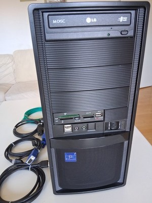 Dekstop/Office PC I5 4570 4X3,2 GHz 8GB Ram SSD+HDD WINDOWS 11PRO Inst+Aktiviren
