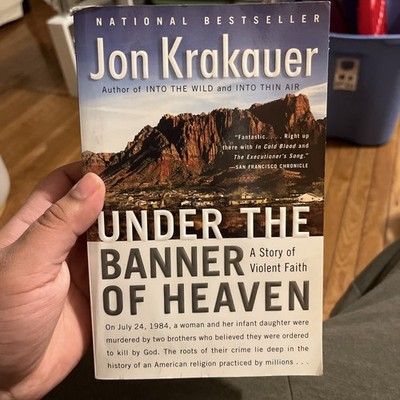 Under the Banner of Heaven Jon Krakauer True Crime Book