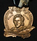 1935 Knights Templar - Winchester, KY Daniel Boone Medal Fob - Grand Commandery — photo 2