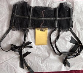 Rare Agent Provocateur Soir&eacute;e Late 2013 Adara Black Suspender Brand New