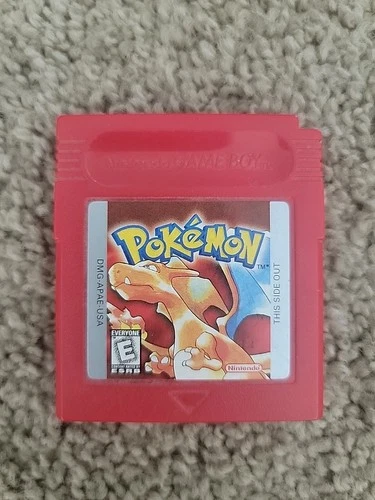 AUTHENTIC Pokemon Red Version (Game Boy, 1998) Good Battery