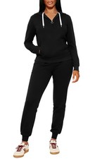 Sweat Suits for Women - Casual 2 Piece Outfits Tracksuit Quarter Zip Hoodie J...