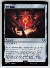 Sol Ring Commander: The Lord of the Rings 284 MTG NM