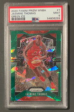 2020 Panini Prizm WNBA Jasmine Thomas #7 Green Ice PSA 9 MINT POP 1!!