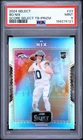 2024 Panini Select Score Throwback Bo Nix #23 Silver Prizm RC Denver Broncos SP