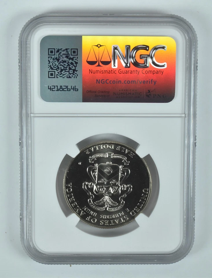 2013-D 5-Star Generals Commemorative Half Dollar Mint State 9.9 NGC X *6777 - Image 2 of 4