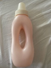 Ansa Easy to Hold Baby Bottle Blue Vintage 1986 Doll Prop Plastic Hole