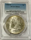 1904 O USA Morgan Silver Dollar very well struck PCGS MS63 graded nice coin