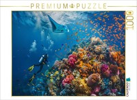 Calvendo Puzzle The Great Reef | 1000 Pieces, Finished Size 25.2 × 18.9 In (64 ×