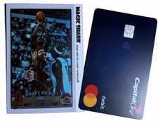 2003 Lebron James Topps Chrome Rookie Card 111 - Credit Card Sticker Decal