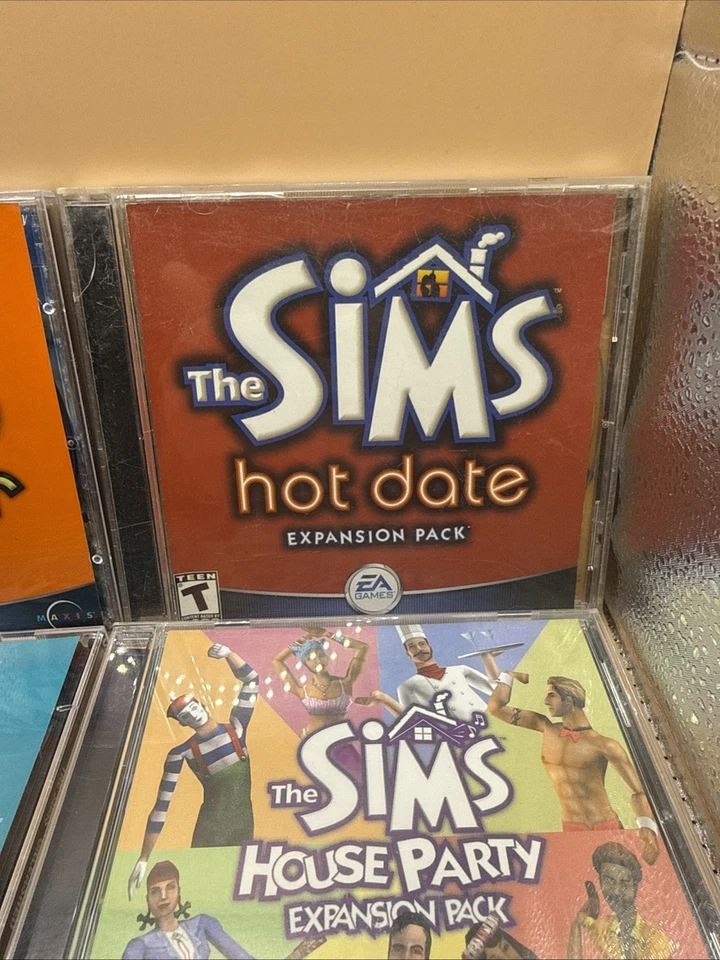 The Sims PC Game Lot (6) Deluxe + Expansion Packs – Superstar, Hot Date - Image 3 of 4