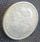 1921 S Morgan Silver Dollar - Fineness .90 - EF Condition