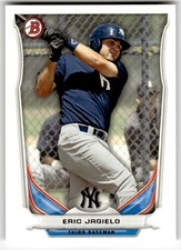 2014 Bowman Draft #TP-51 Eric Jagielo Top Prospects New York Yankees Baseball
