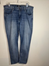 PAIGE Lennox Men’s Jeans 38x33 Blue Slim Straight Stretch Denim Made in USA
