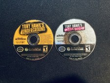 Tony Hawk's Underground + American Wasteland Nintendo GameCube Loose | Untested