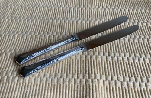 Gorham GREENBRIER 1938 Sterling Silver Pair of Knives 8 7/8" New French Blades