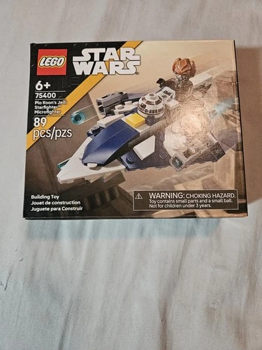 LEGO Star Wars Plo Koon's Jedi Starfighter Microfighter 75400 New Sealed NISB