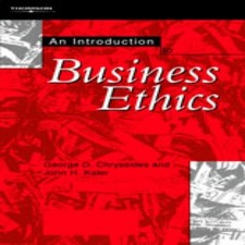 Image of INTRODUCTION TO BUSINESS ETHICS G. D. CHRYSSIDES Paperback Cengag