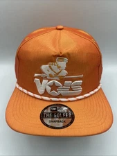 Tennessee Volunteers Hat New Era  Team Roper Poly Blend Snapback Cap H120