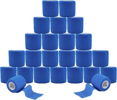 ANAMPION Selbstklebendes Elastisches Bandage 5cm x 4,5m Blau
